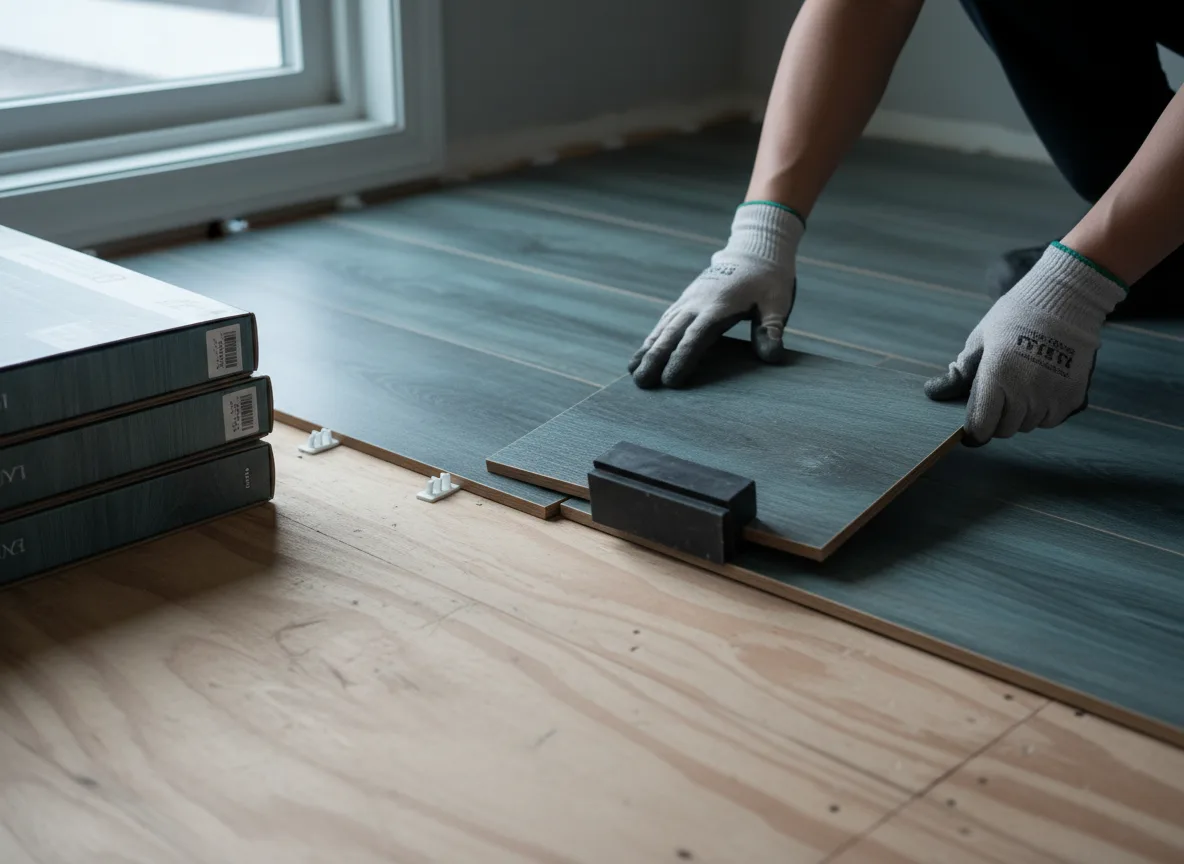 Luxury Vinyl Plank Installation company in Goreville, IL
